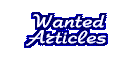 Articles Wanted